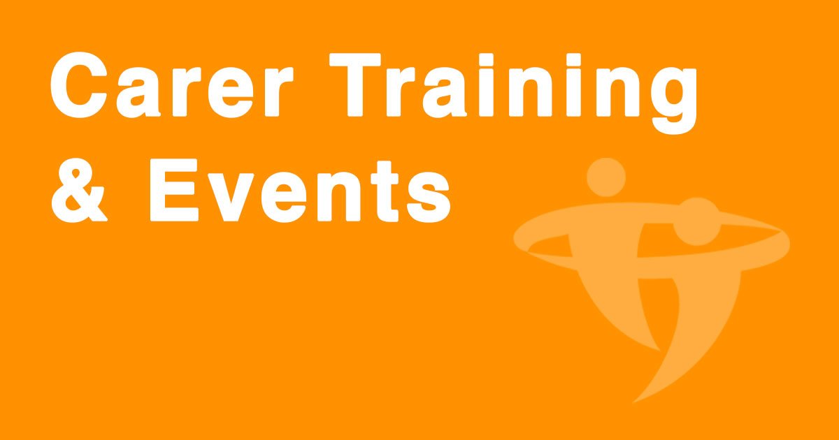 Events for Fri 6 September, 2024 Carer Events & Training